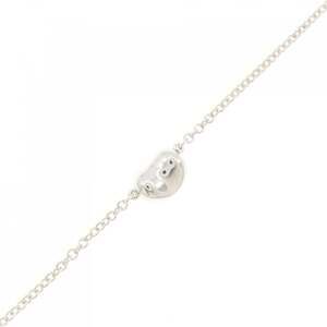 TIFFANY Silver Bean Charm Bracelet